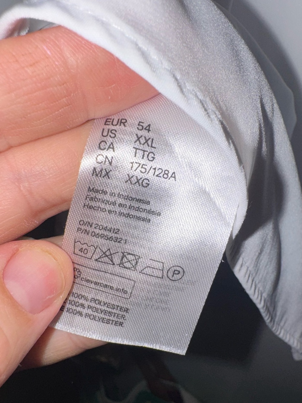 H&M White Collared Button-Up Shirt - Picture 4 of 5